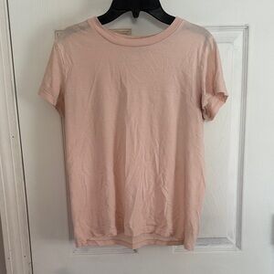 Forever 21 Light Pink Short Sleeve Tee